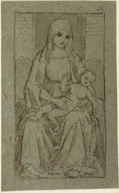 Jungfru och barn av Giovanni Bellini