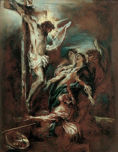 Korsfästelse av Giovanni Benedetto Castiglione