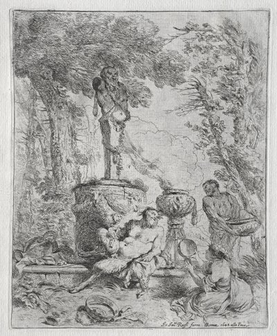 Pans fest, 1648. av Giovanni Benedetto Castiglione