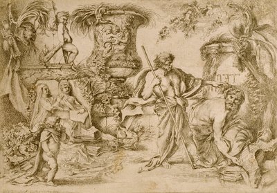Temporalis Aeternitas av Giovanni Benedetto Castiglione