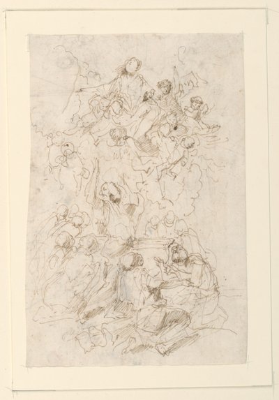 Antagandet av Giovanni Benedetto Castiglione
