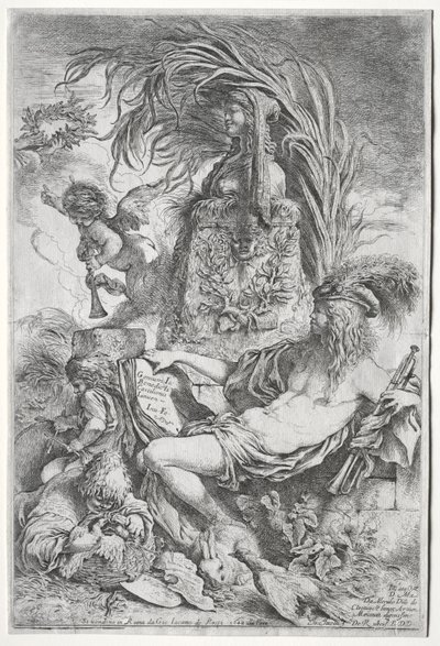 Snillet från Castiglione, 1648. av Giovanni Benedetto Castiglione