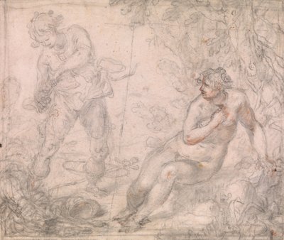Ruggiero befriar Angelica av Giovanni Biliverti