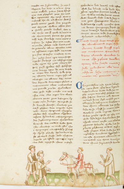 Decameron, Cecco Angiolieri tagen för tjuv , Nionde dagen, novell 4. av Giovanni Boccaccio