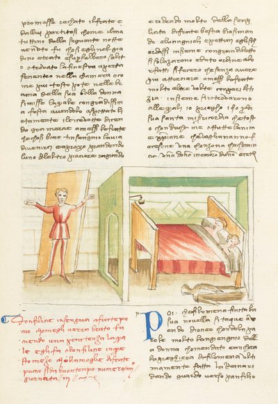 Dekameronen, Nyckeln till paradiset - Puccio di Rinieri utnyttjad av Felice, Tredje dagen, novell 4. av Giovanni Boccaccio
