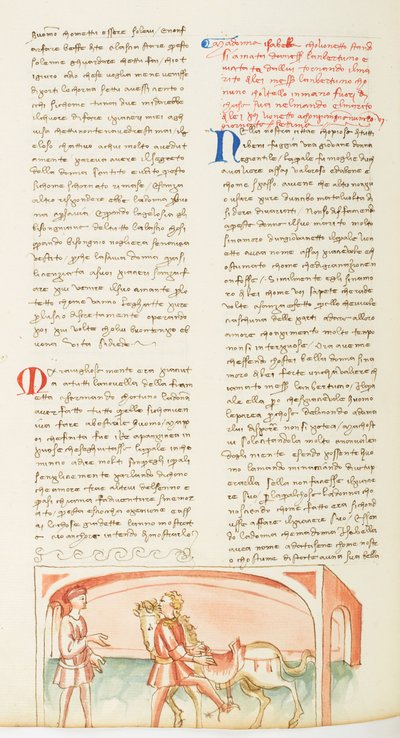 Decameron, La folle journée ; Lambertuccio och Isabellas make , Septième journée, novell 6. av Giovanni Boccaccio