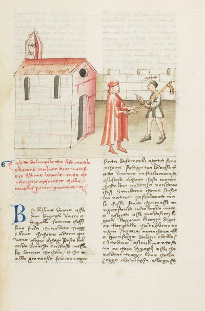 Decameron, Den tysta seraljen - Masetto da Lamporecchio anländer till klostret, Tredje dagen, novell 1. av Giovanni Boccaccio