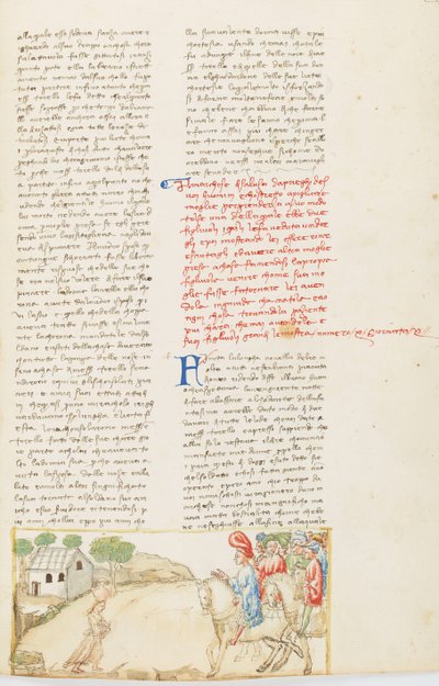 Decameron, Äktenskapets fysiologi - Gualtieri di Saluzzo hämtar Griselda, Tionde dagen, novell 10. av Giovanni Boccaccio