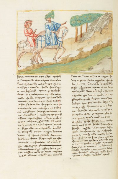 Decameron, Att en sann vän är en ljuv sak - Chichibio, Currado och tranorna, Sjätte dagen, novell 4. av Giovanni Boccaccio