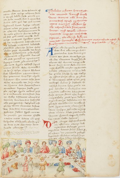 Decameron, Flygresa tillbaka; Torello di Stra och Adalieta möts igen, Tionde dagen, novell 9. av Giovanni Boccaccio