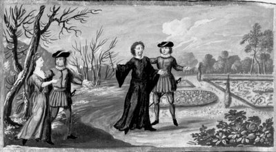 Decameron, En nekromantiker får vinterträdgården att blomma. Tionde dagen, novell 5 av Giovanni Boccaccio
