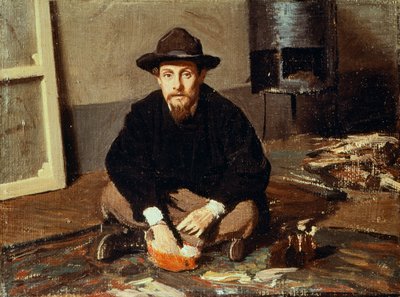 Porträtt av Diego Martelli, cirka 1865, av Giovanni Boldini (1842-1931), olja på duk av Giovanni Boldini