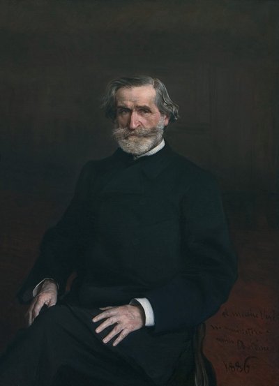 Porträtt av Giuseppe Verdi av Giovanni Boldini