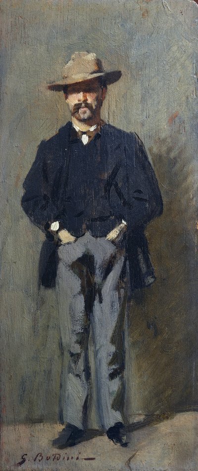 Porträtt av Leopoldo Pisacani av Giovanni Boldini