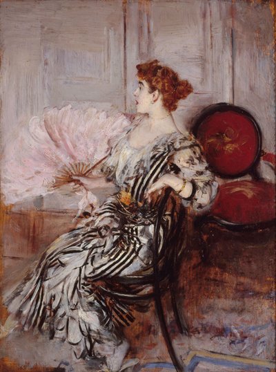 Porträtt av Madame Torre, ca 1900 (olja på duk) av Giovanni Boldini