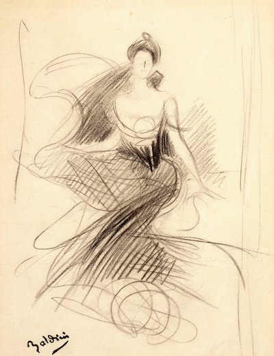 Porträtt av Madame X, av Giovanni Boldini