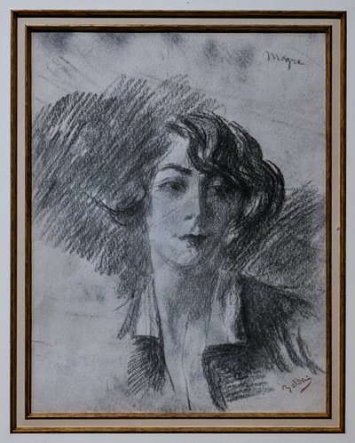 Porträtt av en dam av Giovanni Boldini