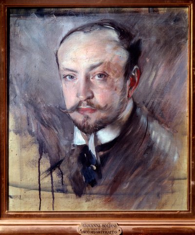 Självporträtt (olja på duk av Giovanni Boldini