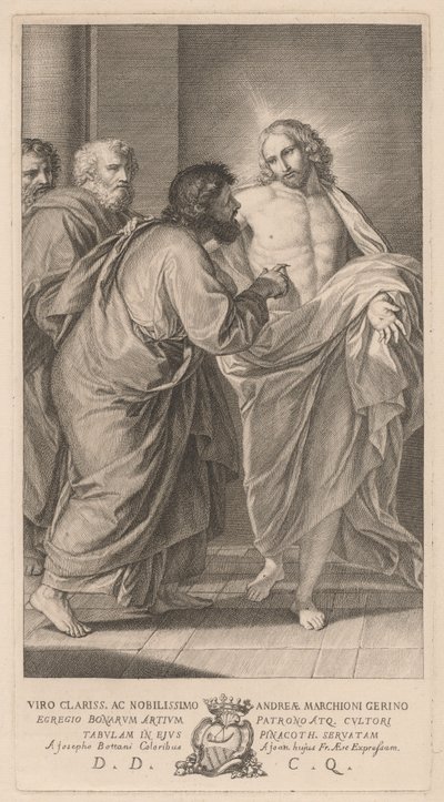 Sankt Thomass otrohet av Giovanni Bottani, after Giuseppe Bottani