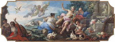 Ariadne på ön Naxos, eller en allegori över hösten av Giovanni Camillo Sagrestani