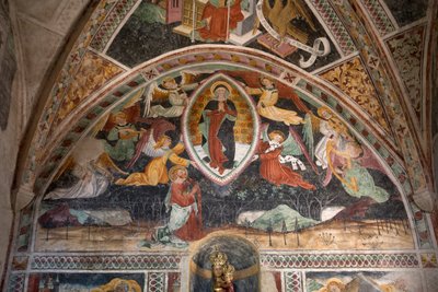 Ascension, ca 1492 (fresk) av Giovanni Canavesio