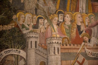 Sista domen, c.1492 av Giovanni Canavesio