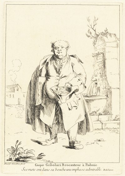 Gaspar Gribolari Secondhand Dealer i Padua (Gaspar Gribolari, Secondhand Dealer in Padua) av Giovanni David