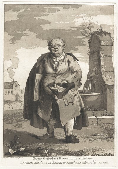 Gaspar Gribolari Secondhand Dealer i Padua (Gaspar Gribolari, Secondhand Dealer in Padua) av Giovanni David