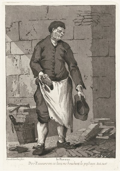 Le Paveur (vägläggaren) av Giovanni David