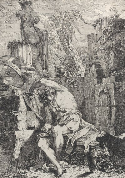 Den rättfärdige mannen, ca. 1775. av Giovanni David