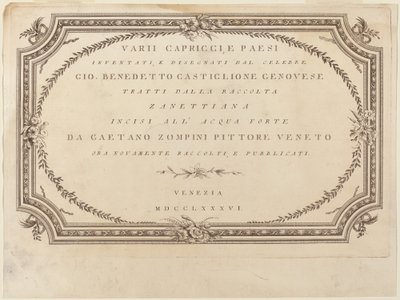 Frontispice av Giovanni De Pian