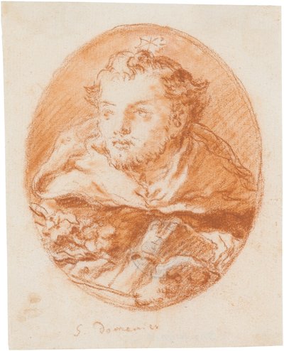 Sankt Dominikus av Giovanni Domenico Tiepolo
