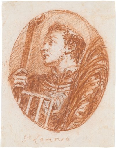 Sankt Laurentius av Giovanni Domenico Tiepolo