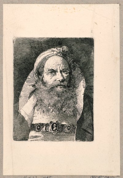 Samling av huvuden av Giovanni Domenico Tiepolo