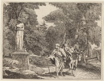 Avsnittet av Falling Idol av Giovanni Domenico Tiepolo
