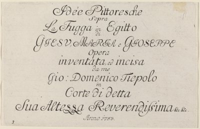 swedish av Giovanni Domenico Tiepolo