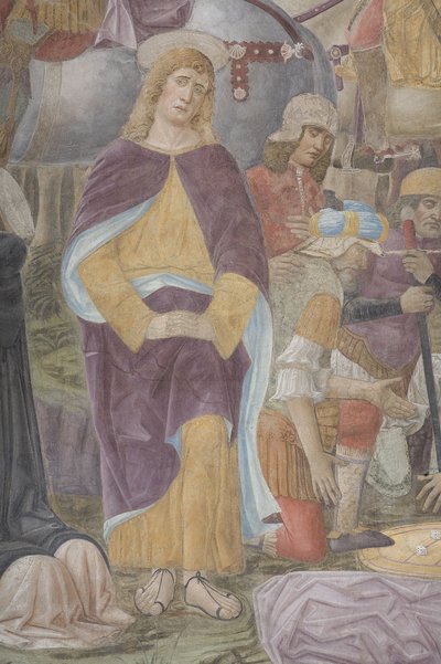 Crucifixion, 1495 (detalj av 3498420) av Giovanni Donato Montorfano