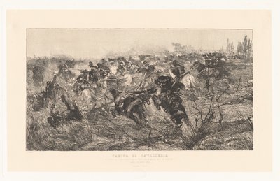 Cavalry Charge [Calvary Charge] av Giovanni Fattori