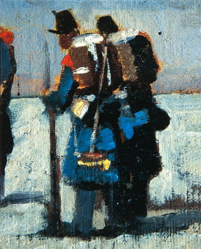 Franska soldater 59 av Giovanni Fattori