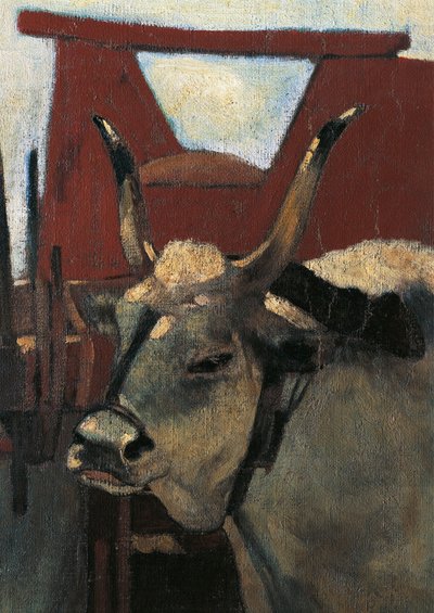 Italien, Florens, Maremma Toscana, cirka 1894, detalj av Giovanni Fattori