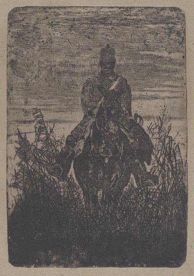 Patrullera [Utforskning] av Giovanni Fattori