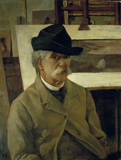 Självporträtt av Giovanni Fattori