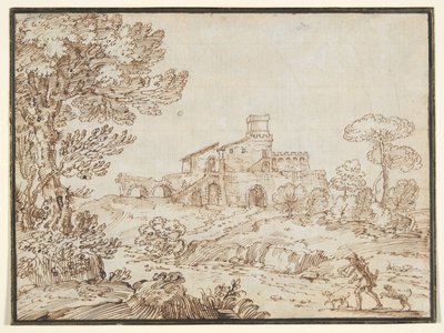 Termi de Caracalla (Caracallas bad) av Giovanni Francesco Grimaldi