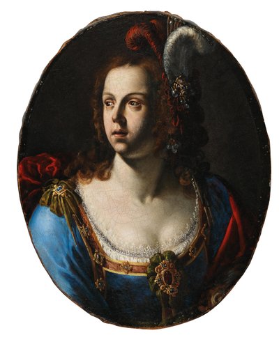Giovanni Francesco Guerrieri Damenbildnis av Giovanni Francesco Guerrieri