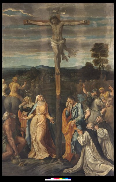 Korsfästelse, 1541-45 av Giovanni Fratino