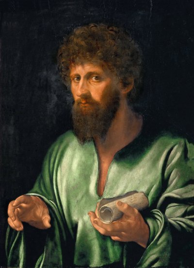 Renässansen: En filosof från antiken par Savoldo, Giovanni Girolamo (1480/85-1548) av Giovanni Girolamo Savoldo