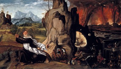 Sankt Antonius plåga av Giovanni Girolamo Savoldo