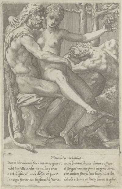 Loves of the Gods (serietitel) av Giovanni Jacopo Caraglio