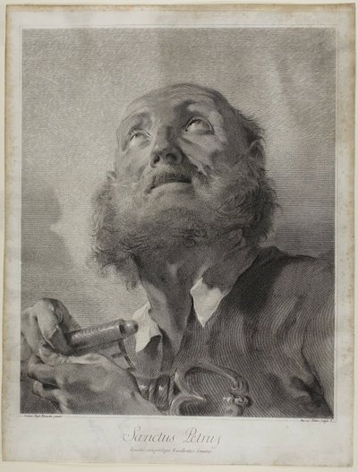 Gud Fadern och elva av de tolv apostlarna av Giovanni Marco Pitteri