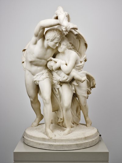 Flyg från Pompeji av Giovanni Maria Benzoni